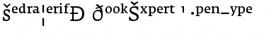 FedraSerifA BookExpert Font