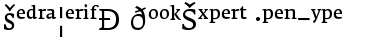 FedraSerifA BookExpert Font