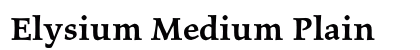 Elysium Medium Plain preview