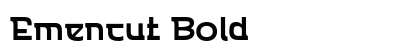 Emencut Bold preview