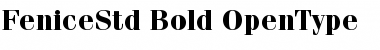 ITC Fenice Std Bold Font