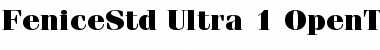 ITC Fenice Std Ultra Font