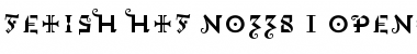 Fetish HTF-No338 Font