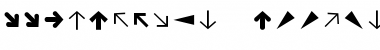 FFDingbats ArrowsOne Font