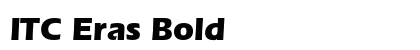 ITC Eras Bold Preview