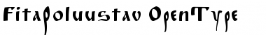 FitaPoluustav Regular Font