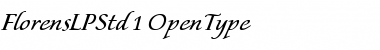 Download Florens LP Std Font