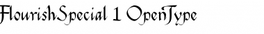FlourishSpecial Regular Font