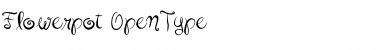 Flowerpot Regular Font