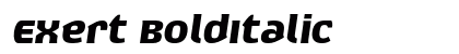 Exert BoldItalic Preview