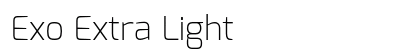 Exo Extra Light Preview