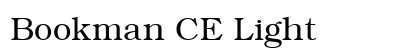 Bookman CE Light Preview