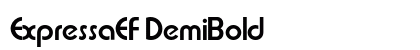 ExpressaEF DemiBold preview