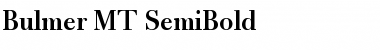 Download Bulmer MT SemiBold Font