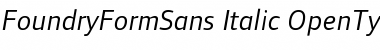 Download FoundryFormSans Font