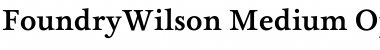 Download FoundryWilson Font
