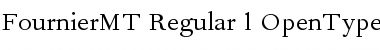 Fournier MT Regular Font