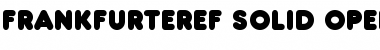 FrankfurterEF Solid Font