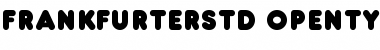 Frankfurter Std Regular Font