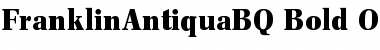 Franklin-Antiqua BQ Regular Font