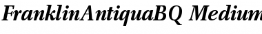 Franklin-Antiqua BQ Regular Font Franklin-Antiqua BQ Regular Font