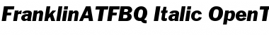 Franklin ATF BQ Regular Font Franklin ATF BQ Regular Font