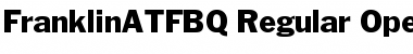 Franklin ATF BQ Regular Font