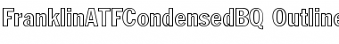 FranklinATFCondensedBQ Regular Font