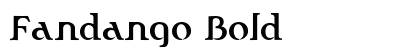 Fandango Bold preview