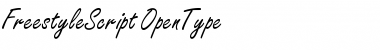 Freestyle Script Medium Font
