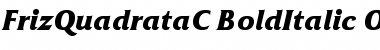 FrizQuadrataC Regular Font