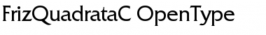 FrizQuadrataC Regular Font