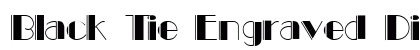 Black Tie Engraved Display SSi Regular preview