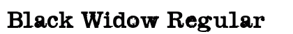Black Widow Regular preview
