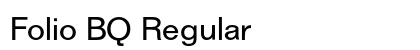 Folio BQ Regular preview