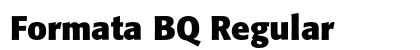 Formata BQ Regular preview