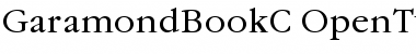 GaramondBookC Regular Font