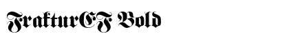 FrakturEF Bold preview
