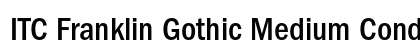 ITC Franklin Gothic Medium Condensed preview