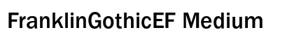 FranklinGothicEF Medium Preview