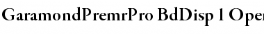 Download Garamond Premier Pro Font