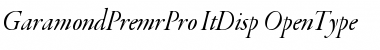 Download Garamond Premier Pro Font