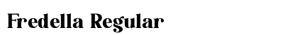 Fredella Regular preview