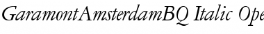 Garamont Amsterdam BQ Regular Font