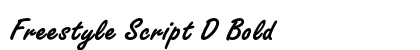 Freestyle Script D Bold preview