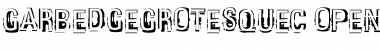 GarbedgeGrotesqueC Regular Font