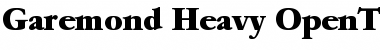 Download Garemond-Heavy Font