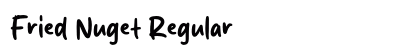 Fried Nuget Regular preview