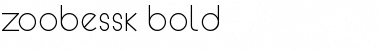 ZoobeSSK Bold Font