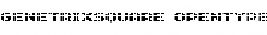 Download GenetrixSquare Font
